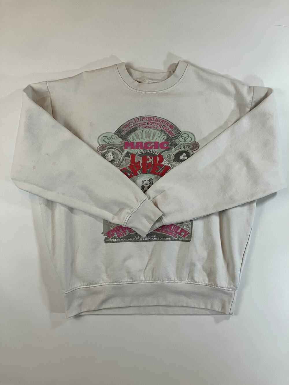 Led Zeppelin Led Zepagain Concert Sweatshirt Large 2022 Mysterious Magic Rock
